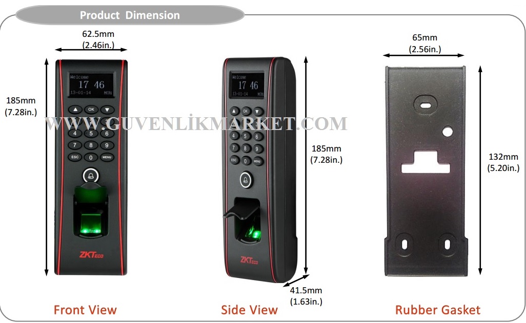 TF1700-ID Parmak izi okuyucu